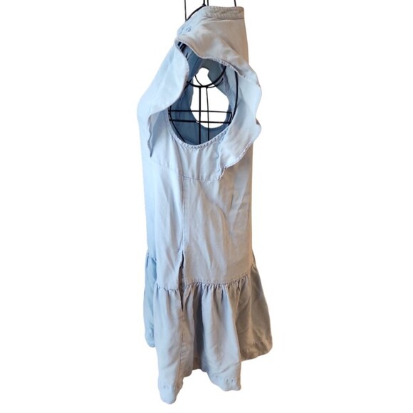 SEED Heritage Ruffle Hem Mini Dress Sz (US 2) AU6 Cap Sleeve Boho Casual Chic - Picture 2 of 9